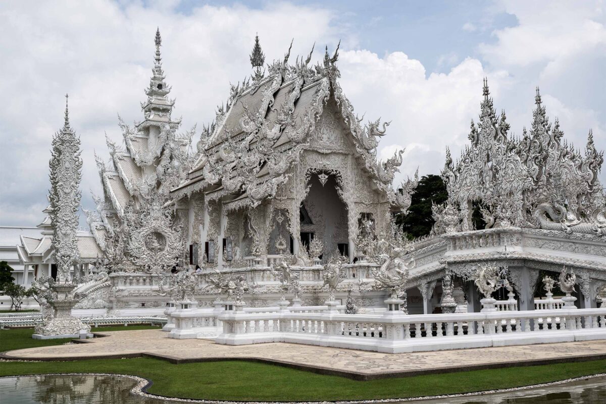 WhiteTempleChiangRai Chiang Rai, Thailand, Wat Rong Khun, Buddhist Temple